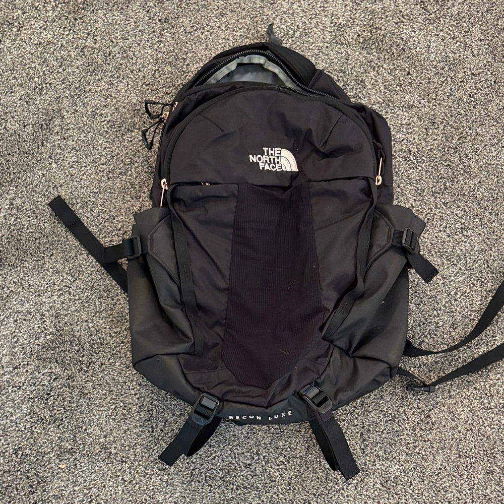 The North Face Black Luxe Backpack